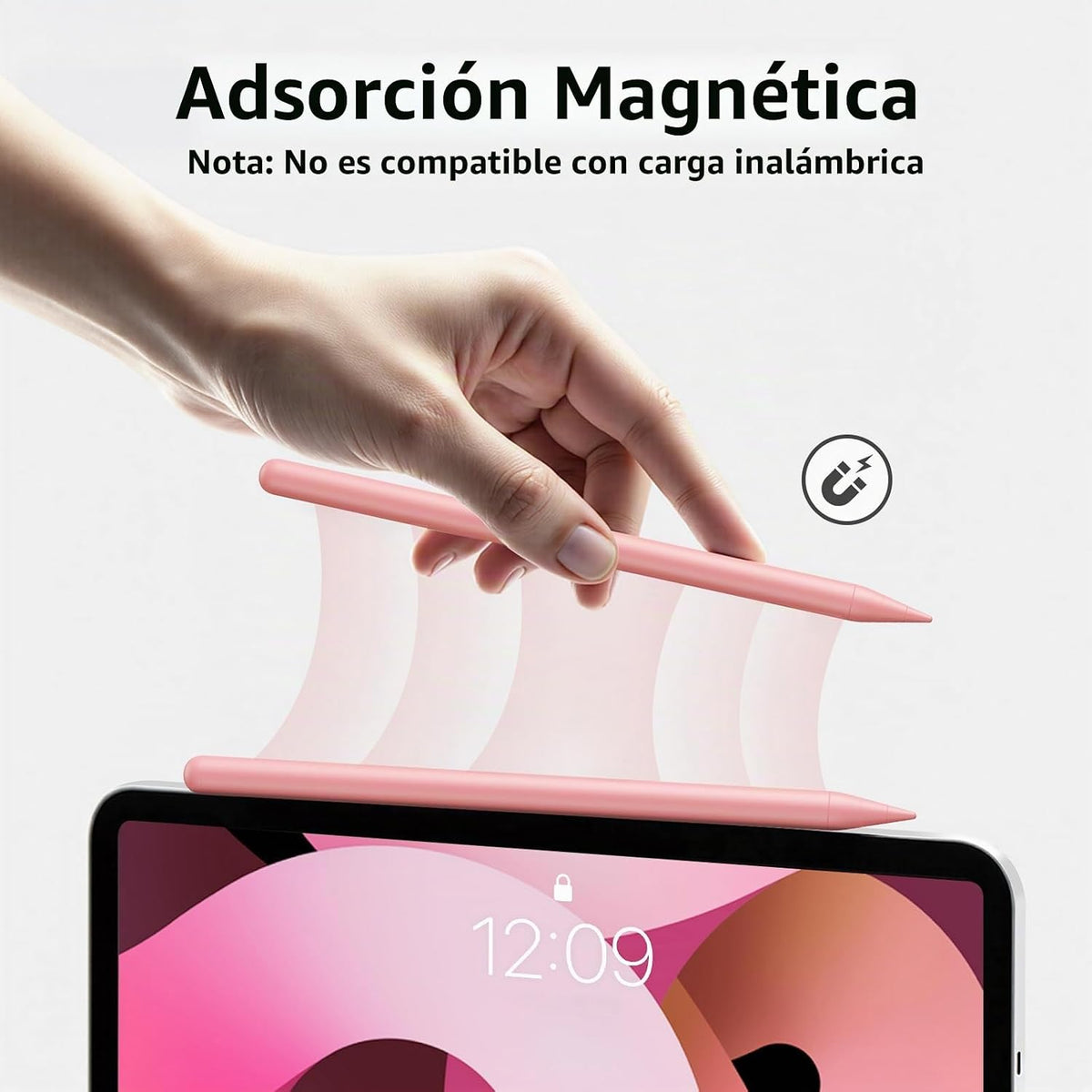 Lápiz óptico para iPad 6-11ª generación 2X carga rápida, rechazo de...