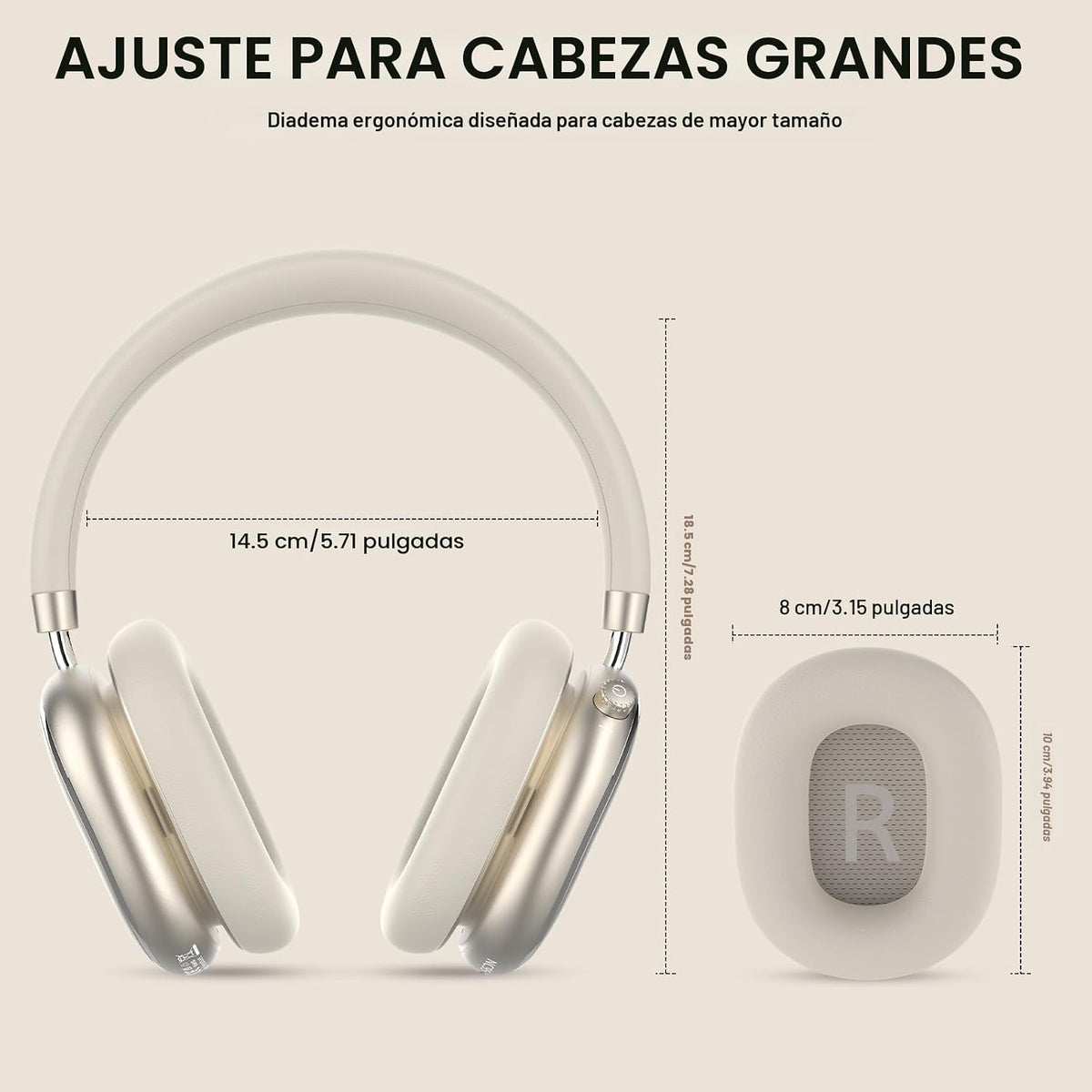FOFUN NC95 - Auriculares híbridos con cancelación activa de ruido c...