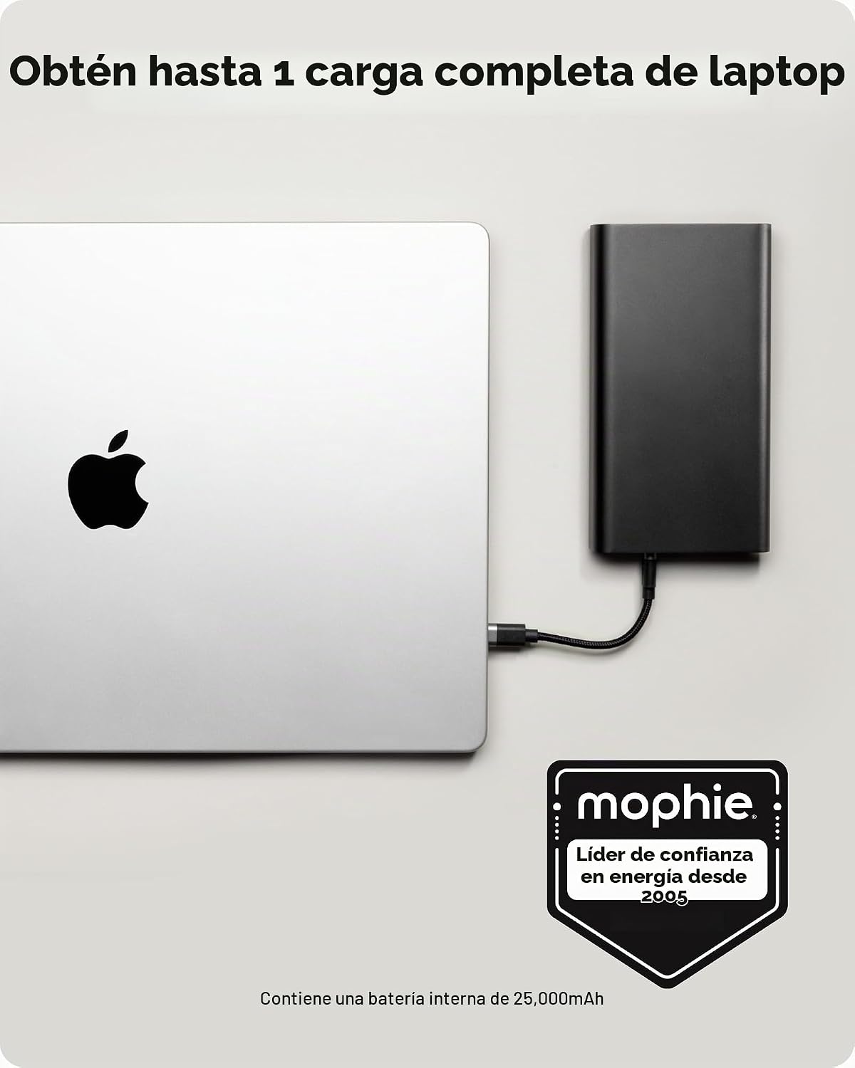 Mophie Powerstation Fast 25,000mAh Batería externa | Carga rápida e...