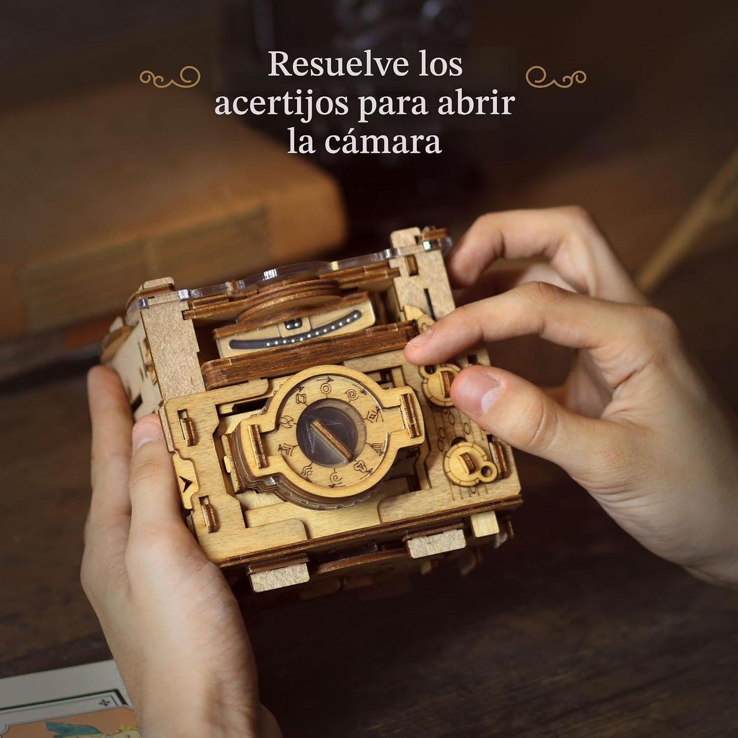 iDventure Cluebox PRO - Cámara de Sherlock - Juego de Escape Room -...