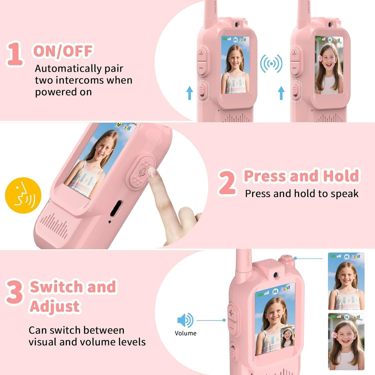 Walkie Talkies BlueFire para niños con video \u2013 Radios de jugue...