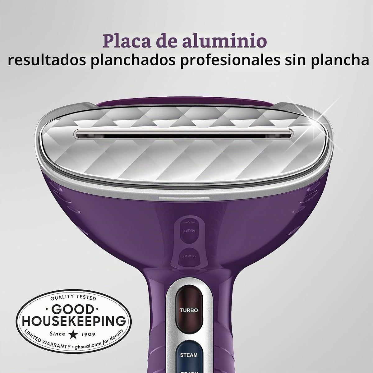 Conair - Vaporizador para tela de mano de vapor extremo, color ciru...