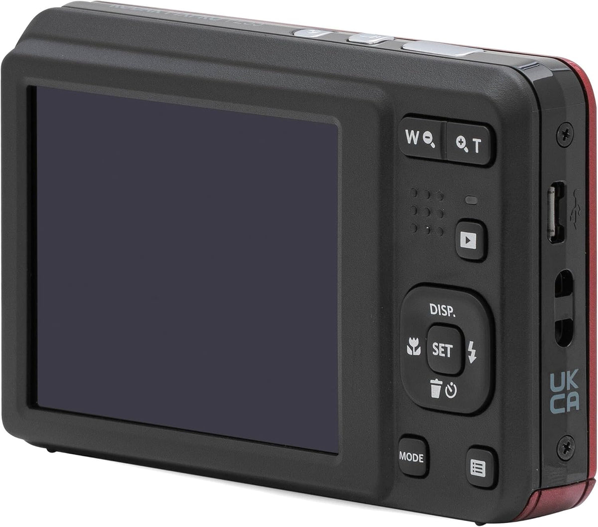 Kodak PIXPRO FZ55 - Cámara digital roja de 16 MP con zoom óptico 5X...