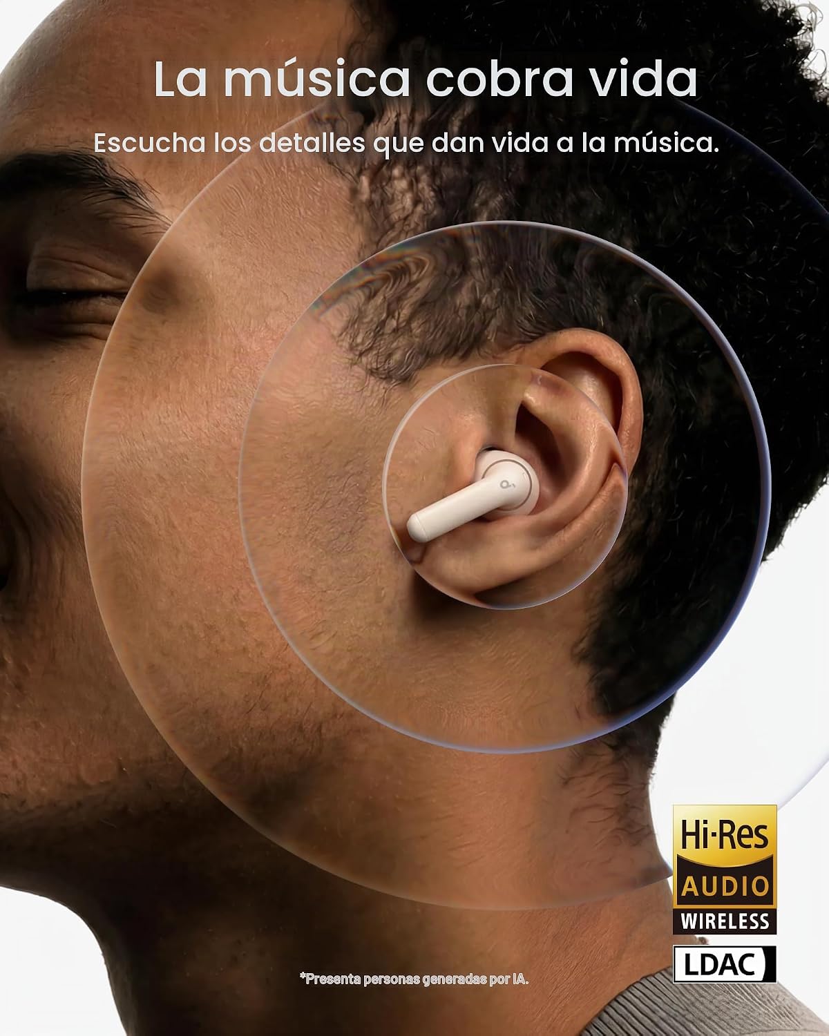 Auriculares inalámbricos Soundcore Anker P42i con ANC adaptativo pa...
