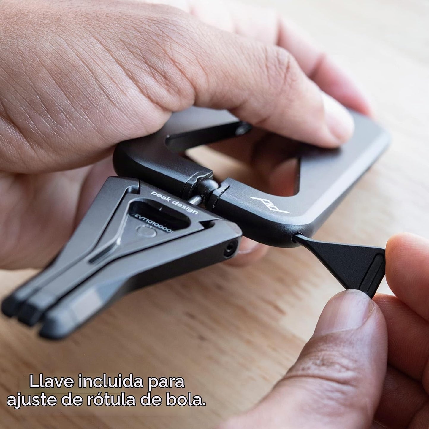 Peak Design Trípode móvil, negro, diseño compacto, portátil y apto...