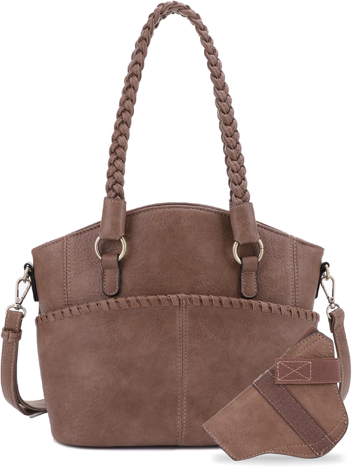 JESSIE &amp; JAMES Bella - Bolsas de mano ocultas para mujer con ce...