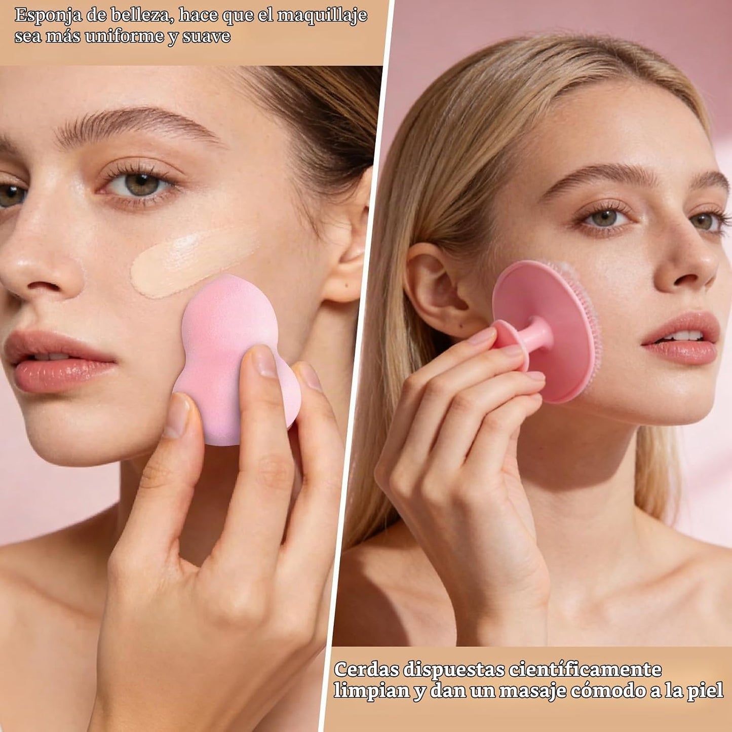 CLRDZN - Juego de brochas de maquillaje profesional, juego de broch...