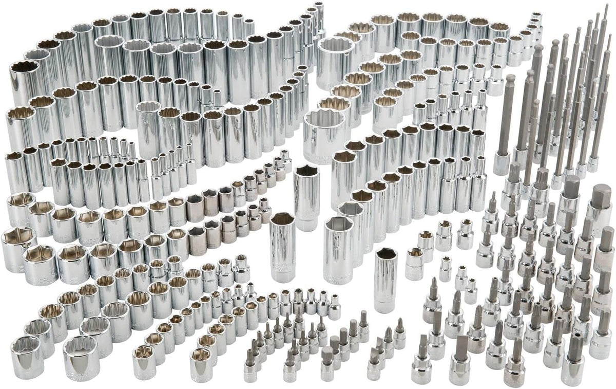 CRAFTSMAN - Juego de 299 piezas de enchufes, incluye enchufes profu...