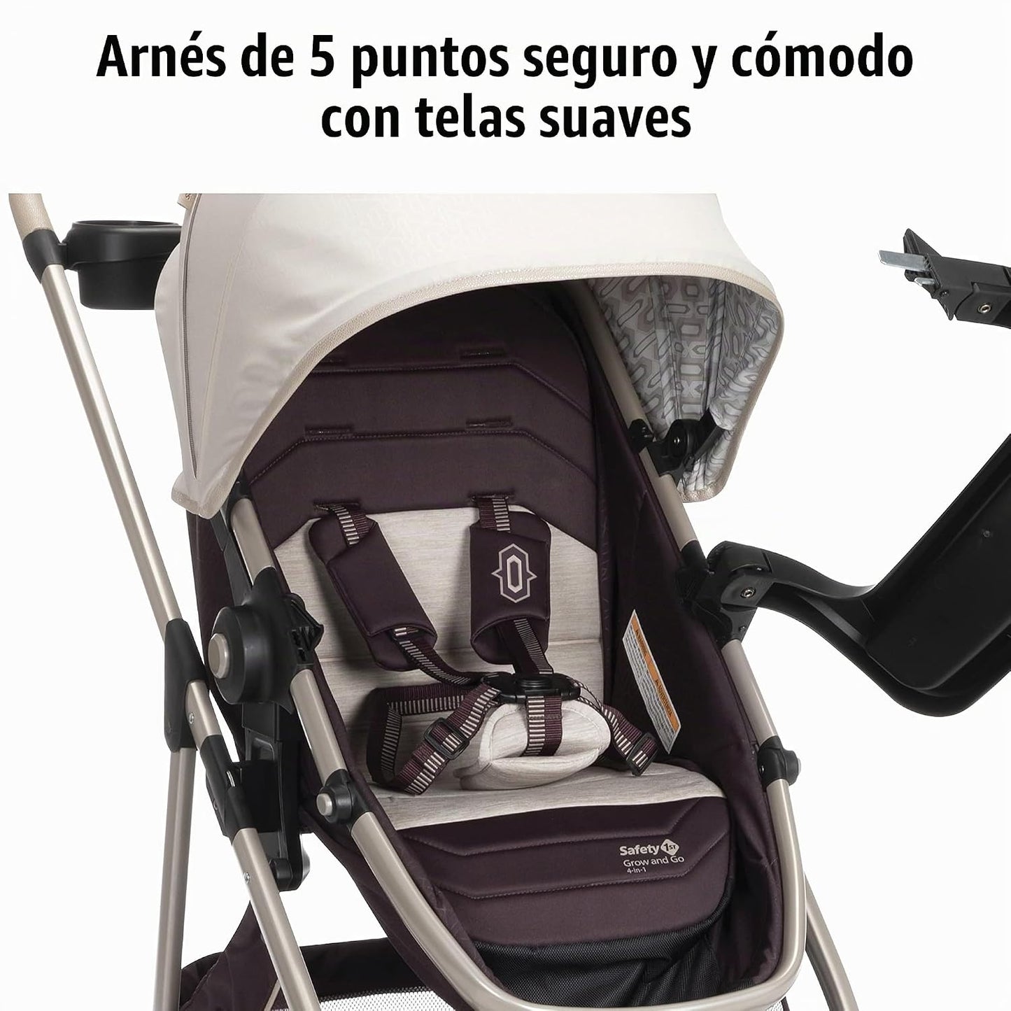Safety 1st Sistema de viaje Deluxe Grow and Go Flex 8 en 1, capacid...