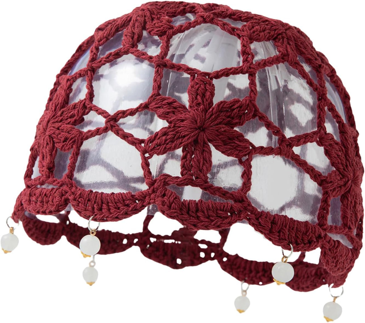 Julpsk Sombrero de ganchillo hecho a mano de verano para mujer, con...