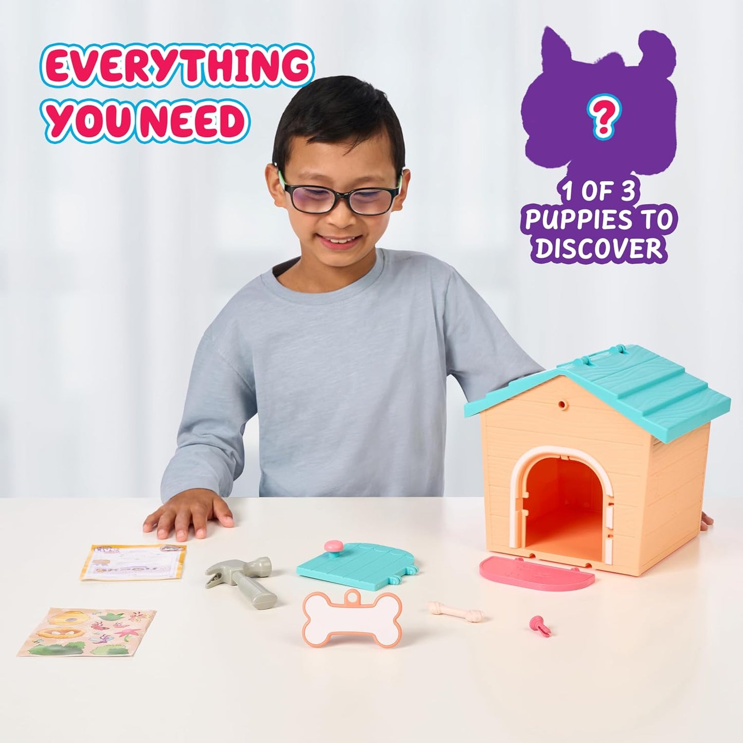 Little Live Pets My Puppy's Home Mini Playset, naranja, juguete...