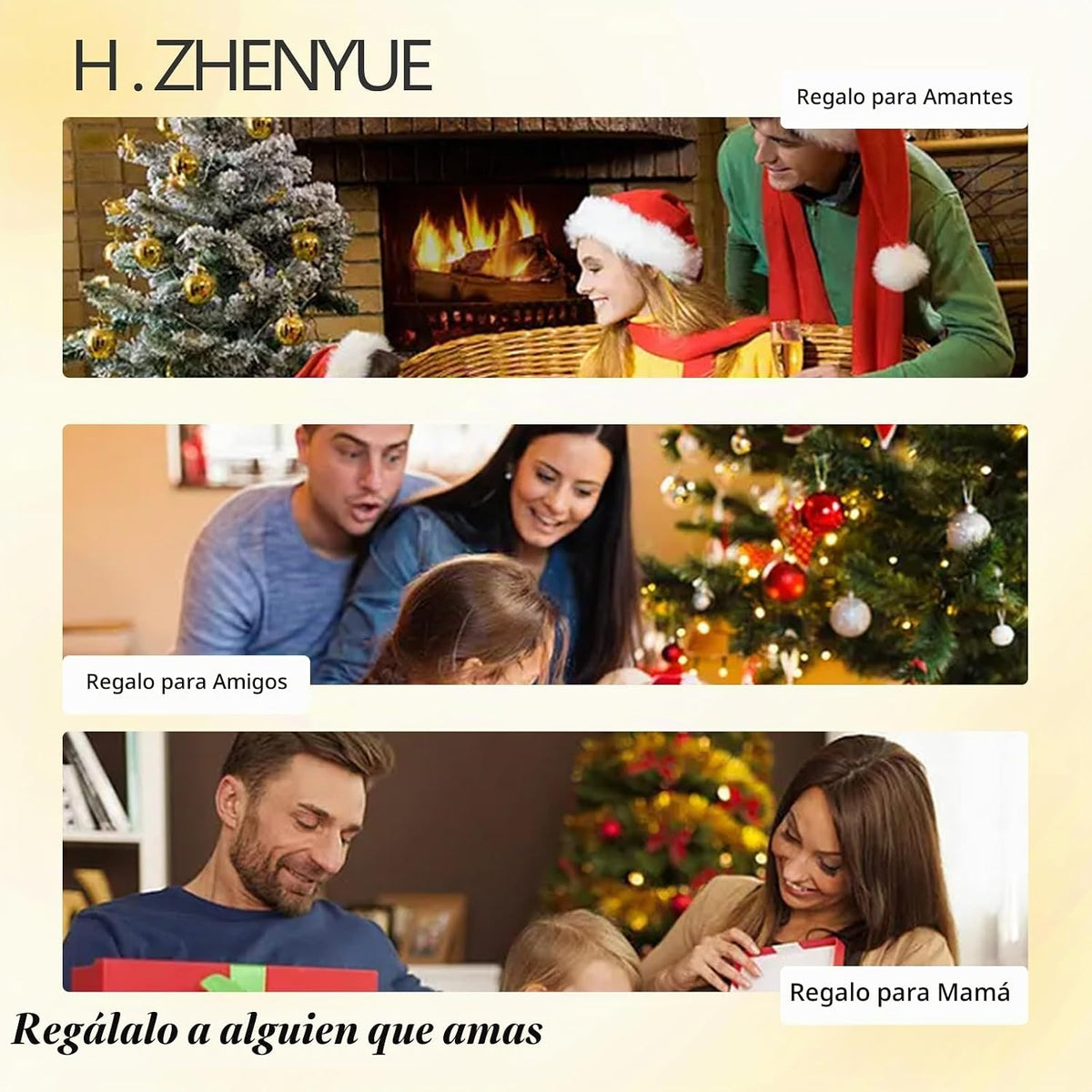 H.ZHENYUE Dijes de plata esterlina 925 con diseño de personaje de p...