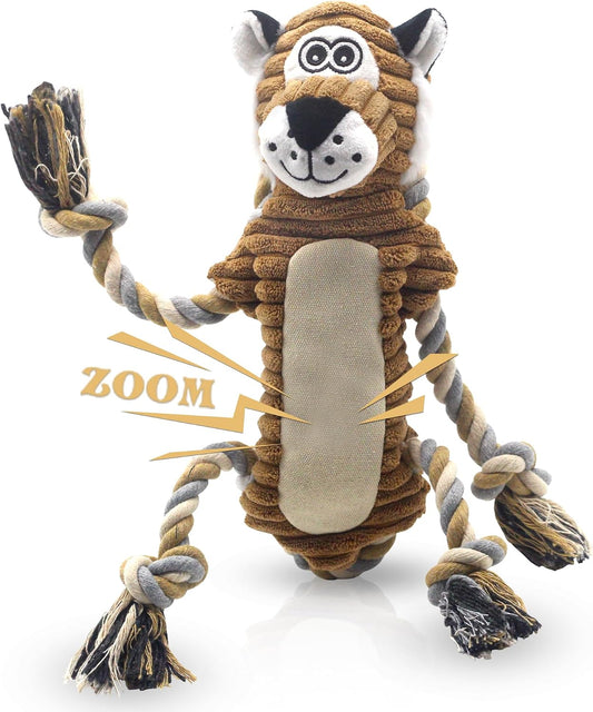 BUYPOW Juguetes Chirriantes para Perros, Juguetes Interactivos de T...