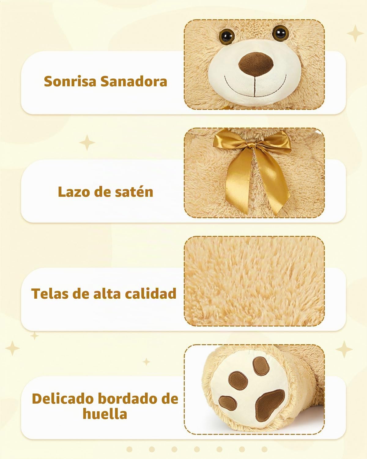 MaoGoLan Oso de Peluche Gigante Animal de Peluche, Oso de Peluche G...