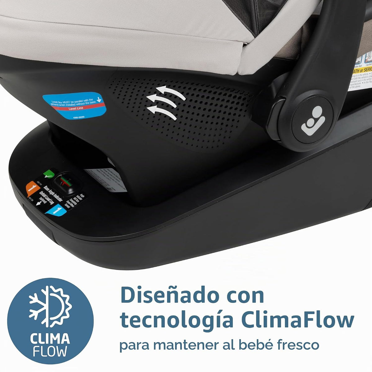 Maxi-Cosi Mico Pro+ - Asiento infantil para automóvil, concha de ostra