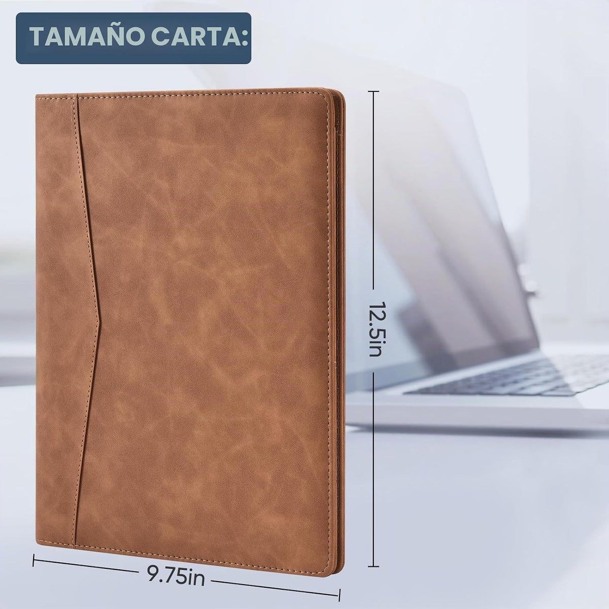 Pacific Mailer carpeta portafolios con cremallera, organizador de d...