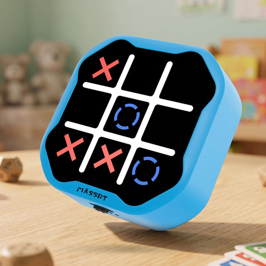 MASSRT Juego electrónico 3 en 1 de Tic Tac Toe, Juego digital de Ti...