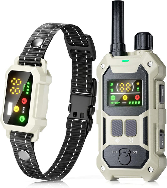 BLACKDOG Collar militar de choque para perro, collar de entrenamien...