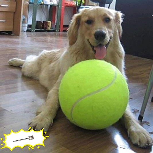 Banfeng Pelota de tenis grande para perros, pelota de tenis gigante...
