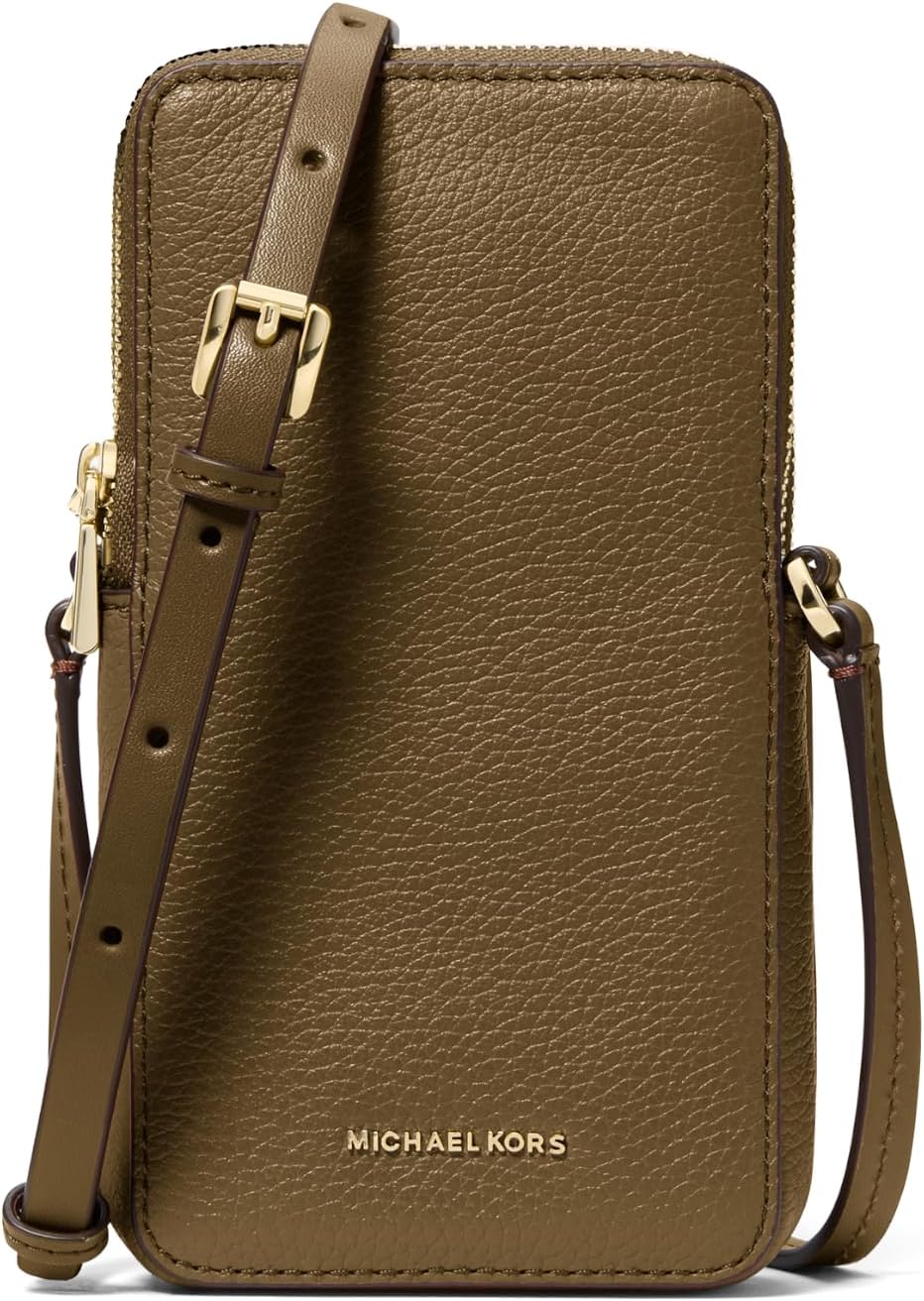 MICHAEL Michael Kors Jet Set - Bolso cruzado pequeño con doble crem...
