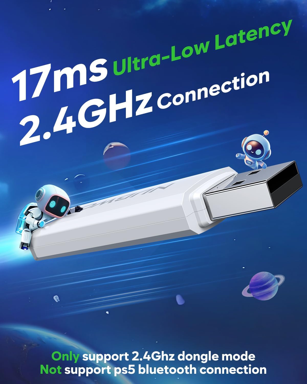 NUBWO G06 Pro Auriculares inalámbricos para juegos con estación de...