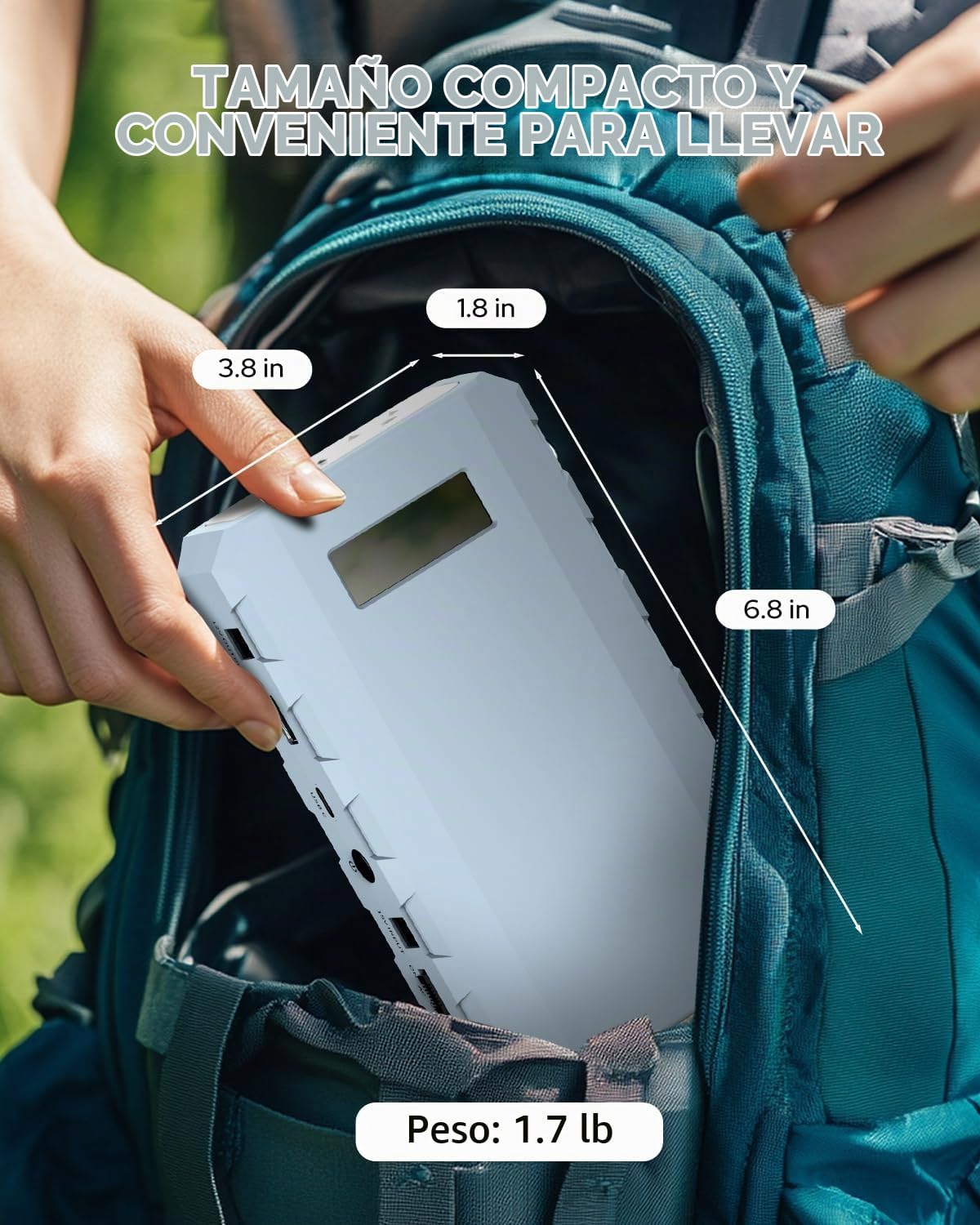SinKeu Cargador Portátil de 24000mAh Banco de Energía, Banco de Ene...