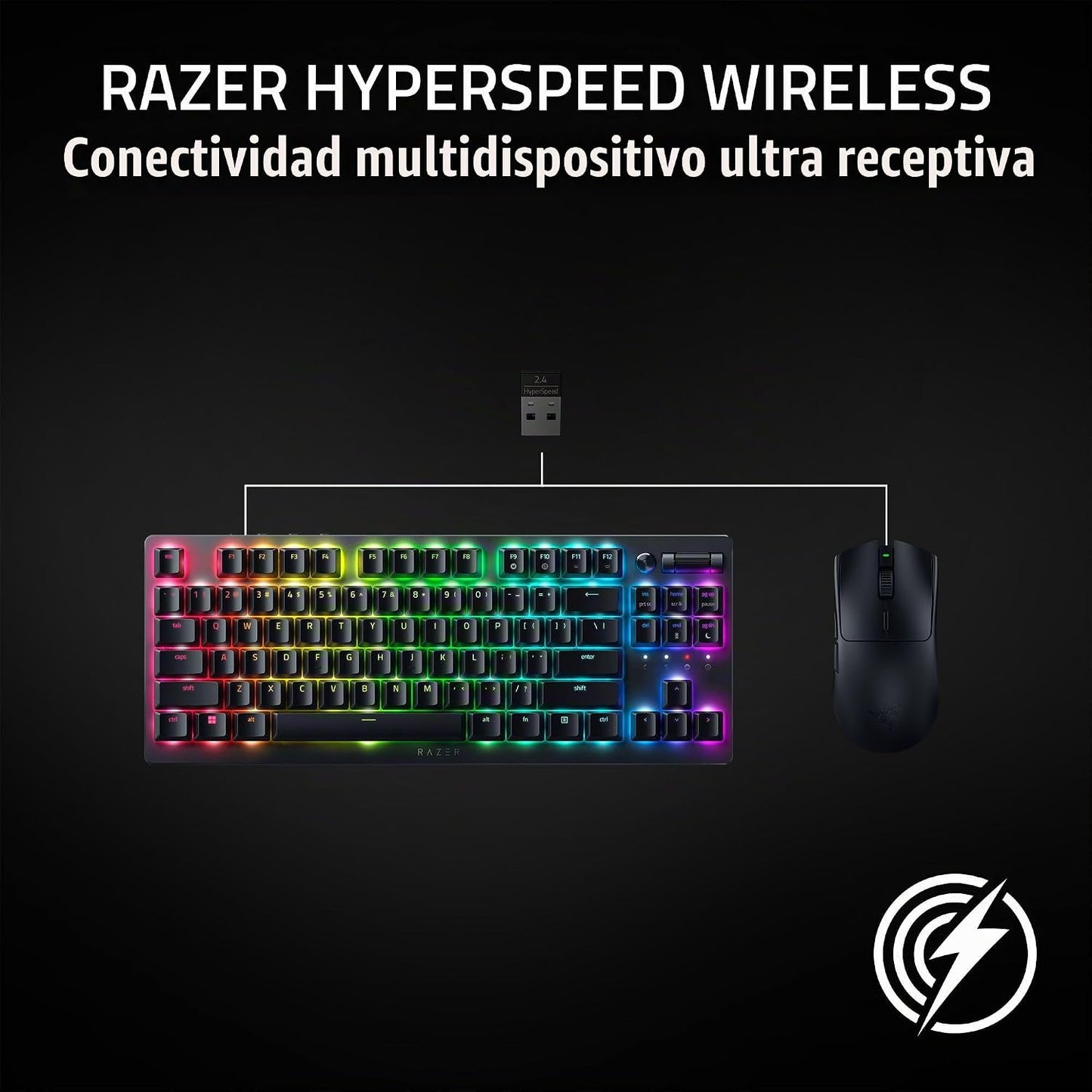Razer Viper V3 HyperSpeed - Ratón inalámbrico para juegos para PC,...
