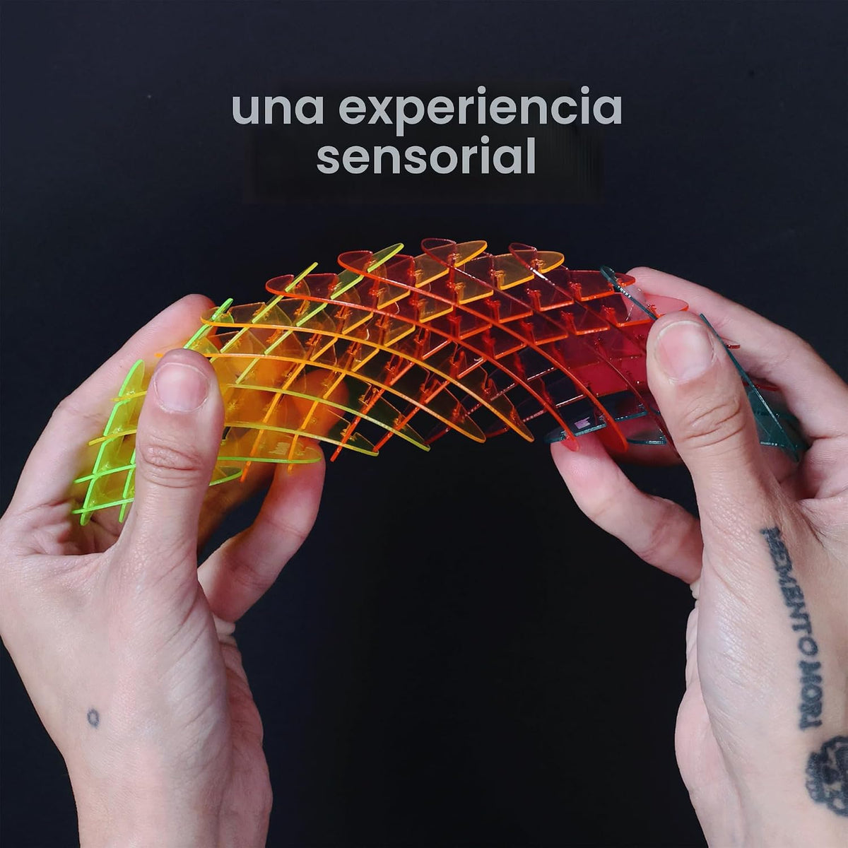 Morf Juguete de Gusano Antiestrés - Juguete Sensorial 3D Flexible d...