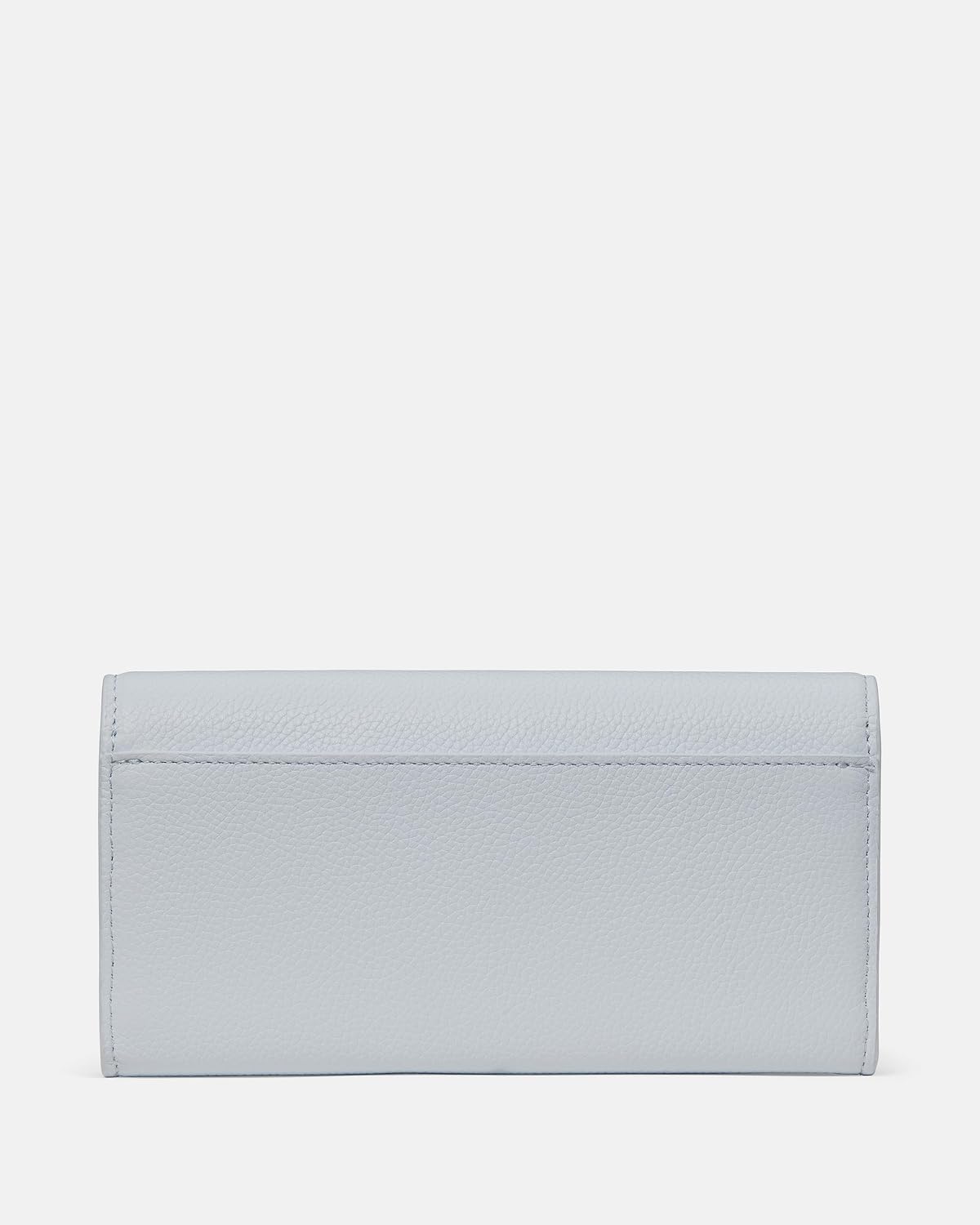 Deco Cartera grande de cuero con solapa, Safirina Pálida, Talla única