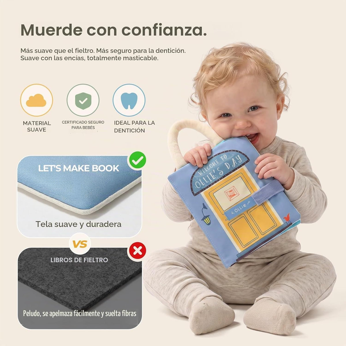 let's make Libro de actividades para bebés de 6 a 12 meses, sua...