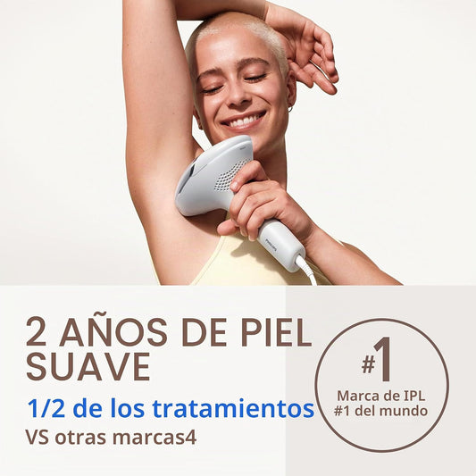 Philips Lumea IPL - Depilación láser tipo salón para mujeres y homb...