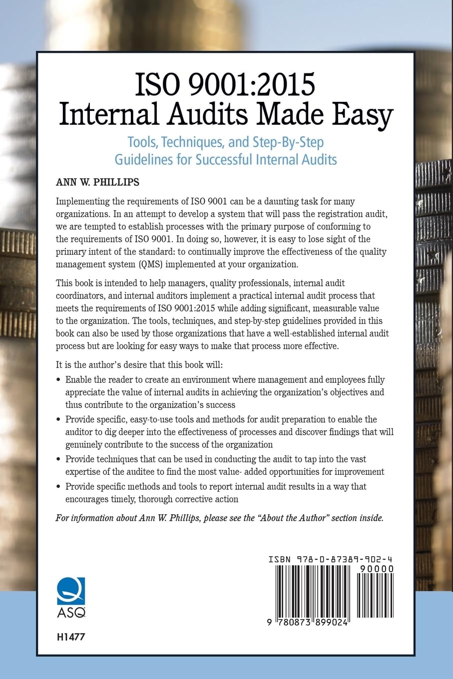 ISO 9001:2015 Auditorías internas simplificadas, cuarta edición