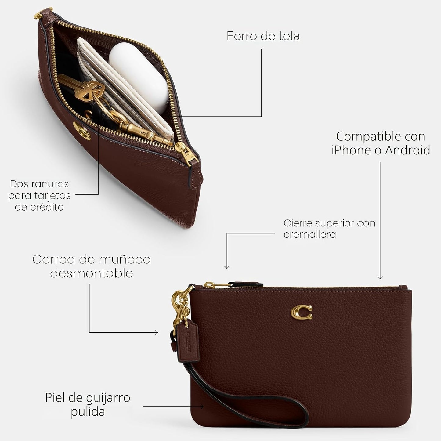 COACH Pulsera pequeña esencial