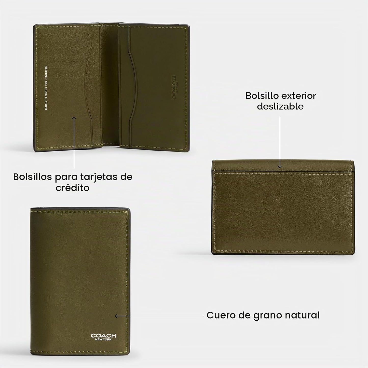Coach Men's Bifold Card Case