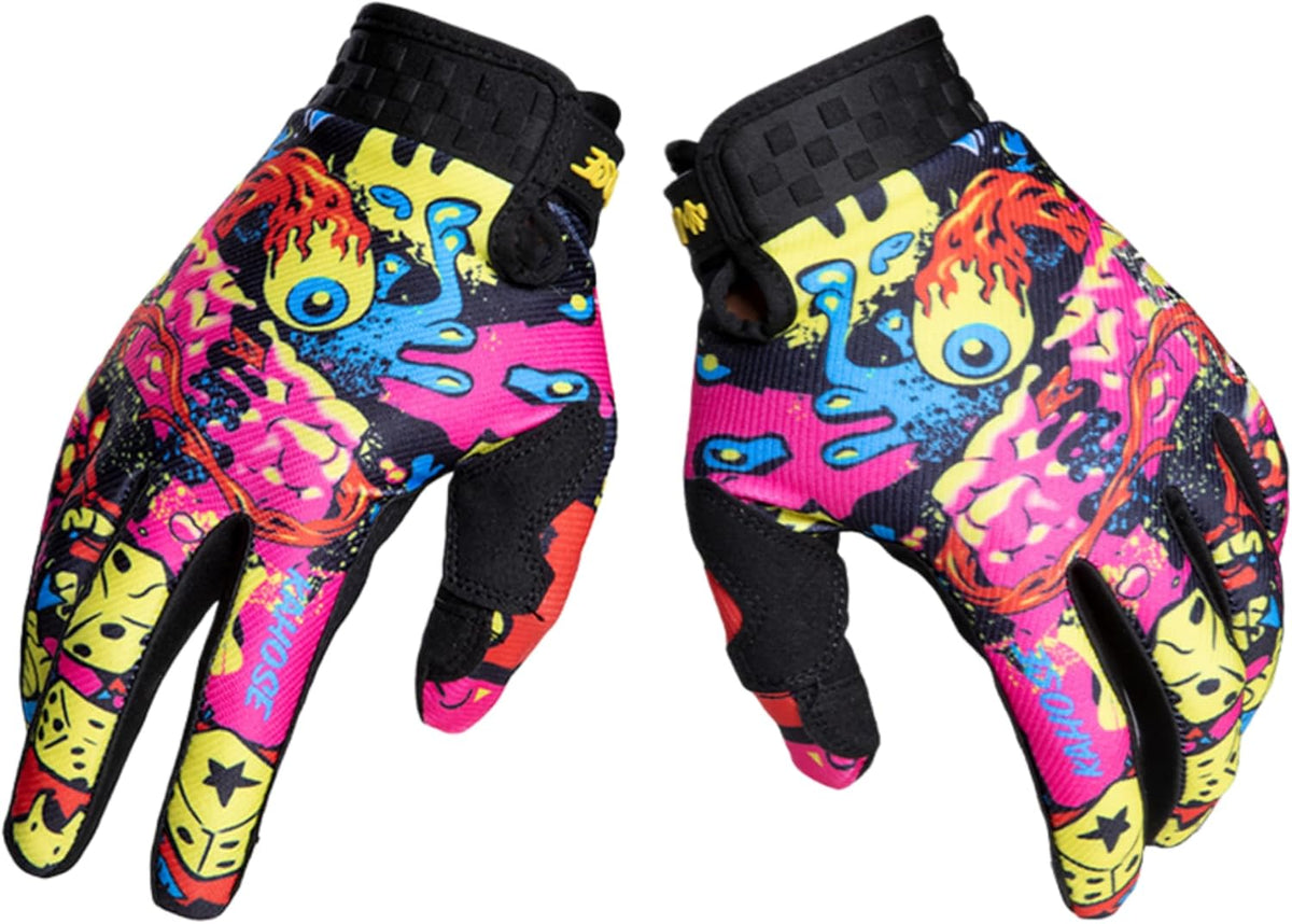 TATACLEA Monster Graffiti - Guantes de motocicleta para motocross,...
