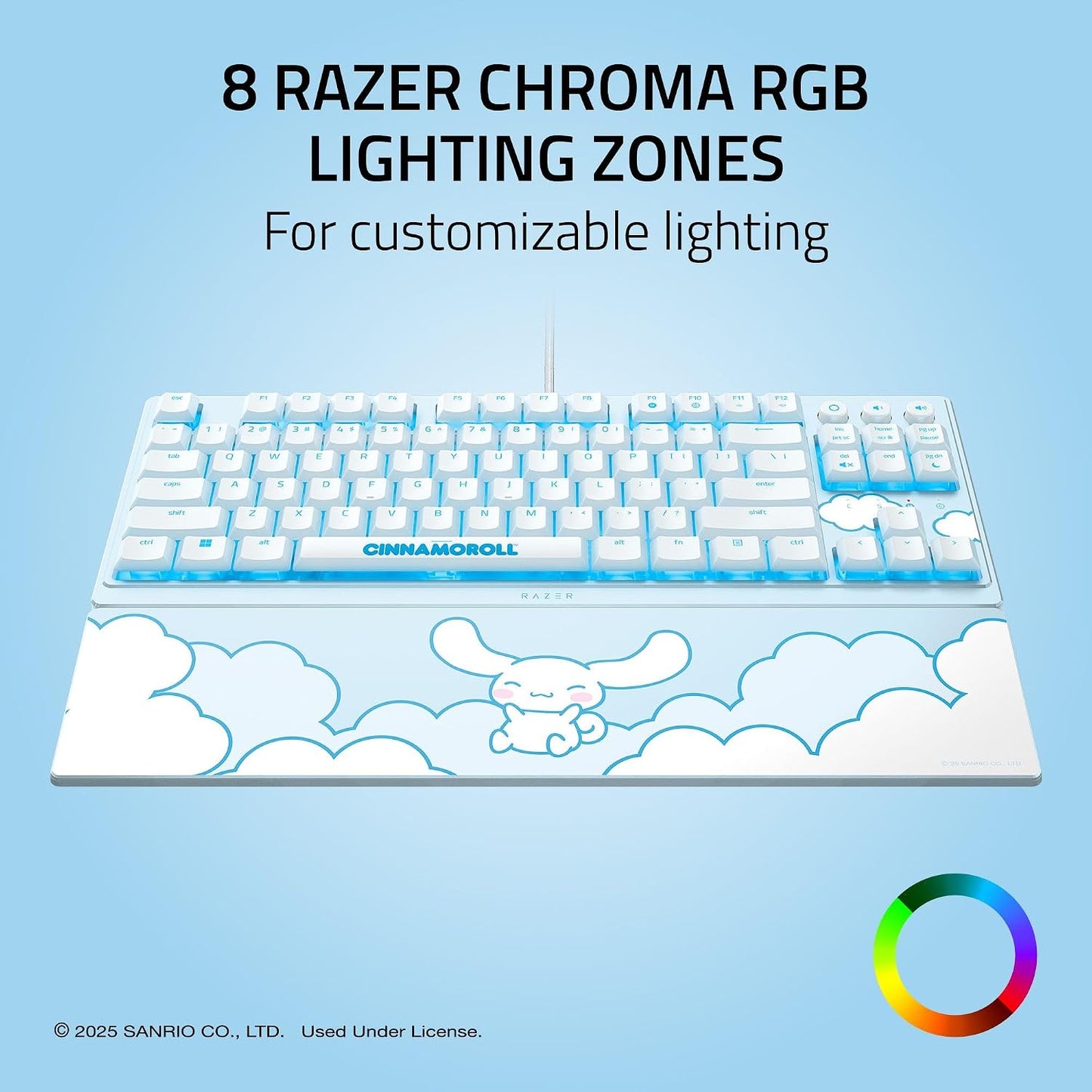 Teclado para juegos Razer Ornata V3 TKL: Teclas de perfil bajo - In...