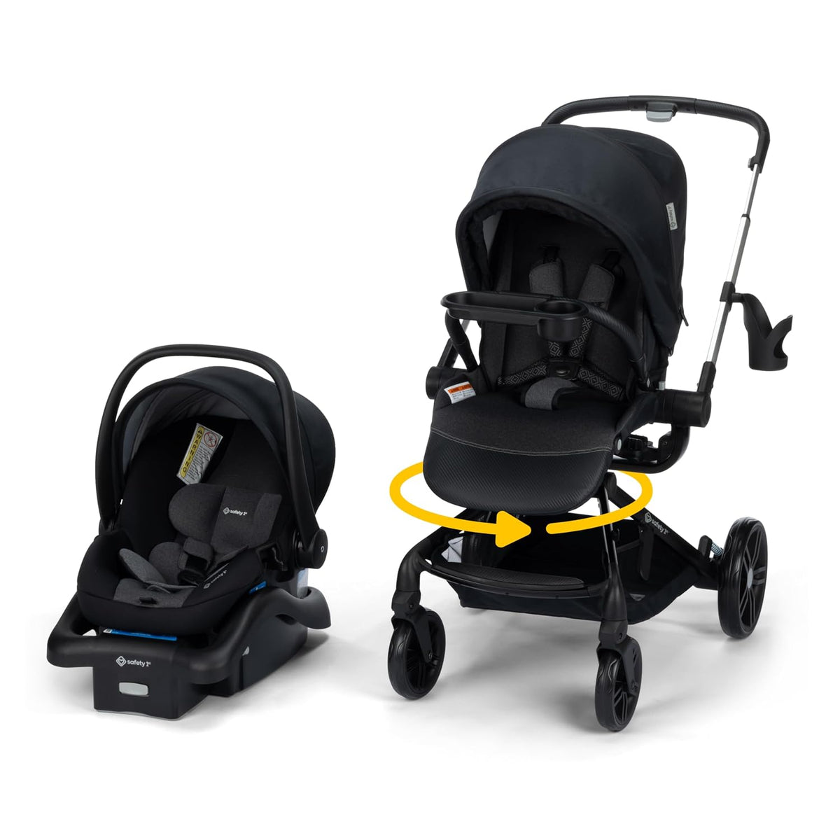 Safety 1ˢᵗ® Turn and Go™ 360° Sistema modular de viaje giratorio, S...