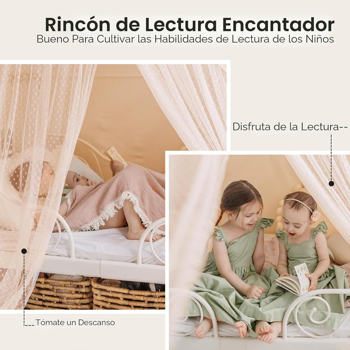 Tiny Land - Tienda de campaña para niños y niñas, casa de juegos in...