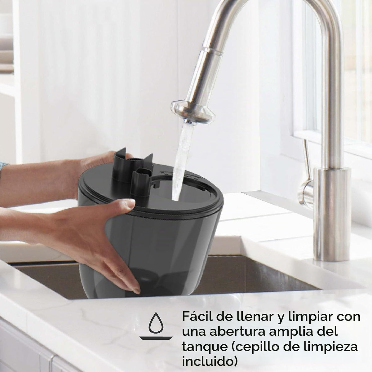 Honeywell Ultra Comfort Humidificador de niebla fría, sin filtro, f...