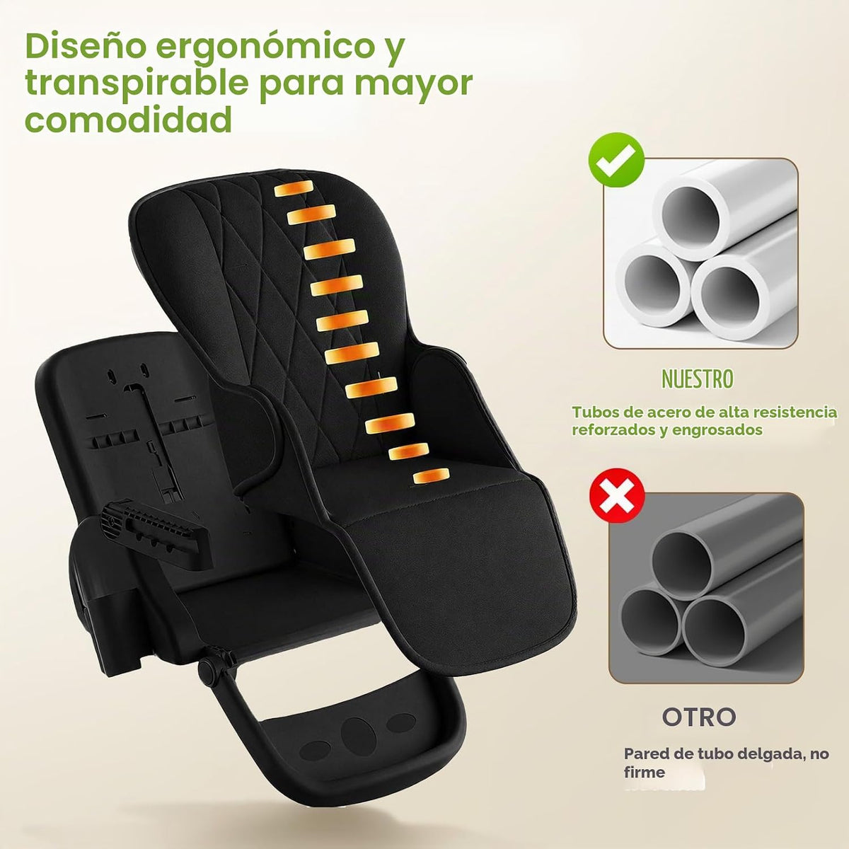 Sillas altas para bebés y niños pequeños, silla alta para bebé con...