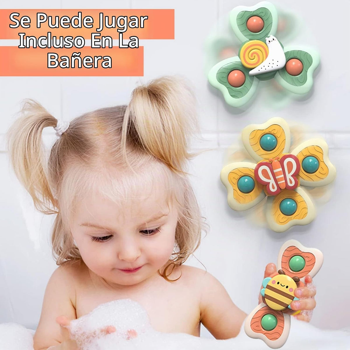 LZZAPJ Juguetes giratorios de aprendizaje sensorial para niños pequ...