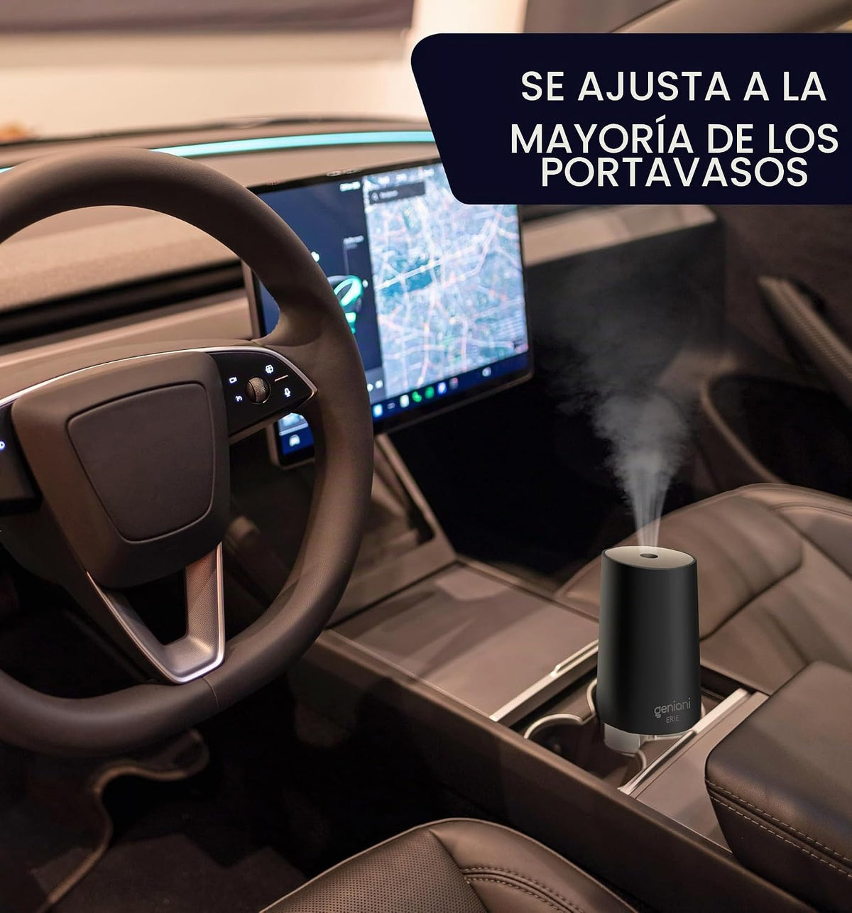 GENIANI Humidificador portátil pequeño de niebla fría, alimentado p...