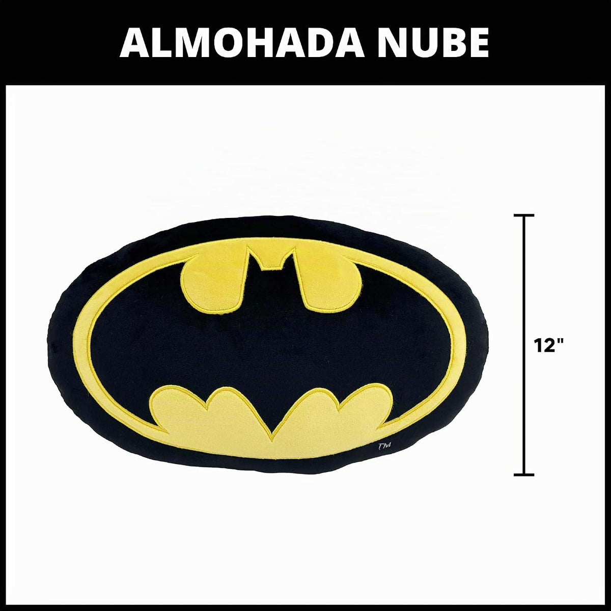 Northwest Batman Classic Logo Cloud Pillow de 12 pulgadas \u2013 Ju...
