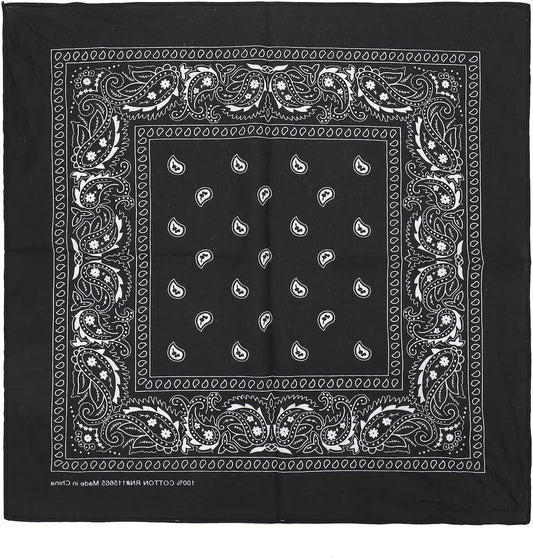Bioworld Juego de pañuelos ligeros multicolores de 22.0 x 22.0 in (...