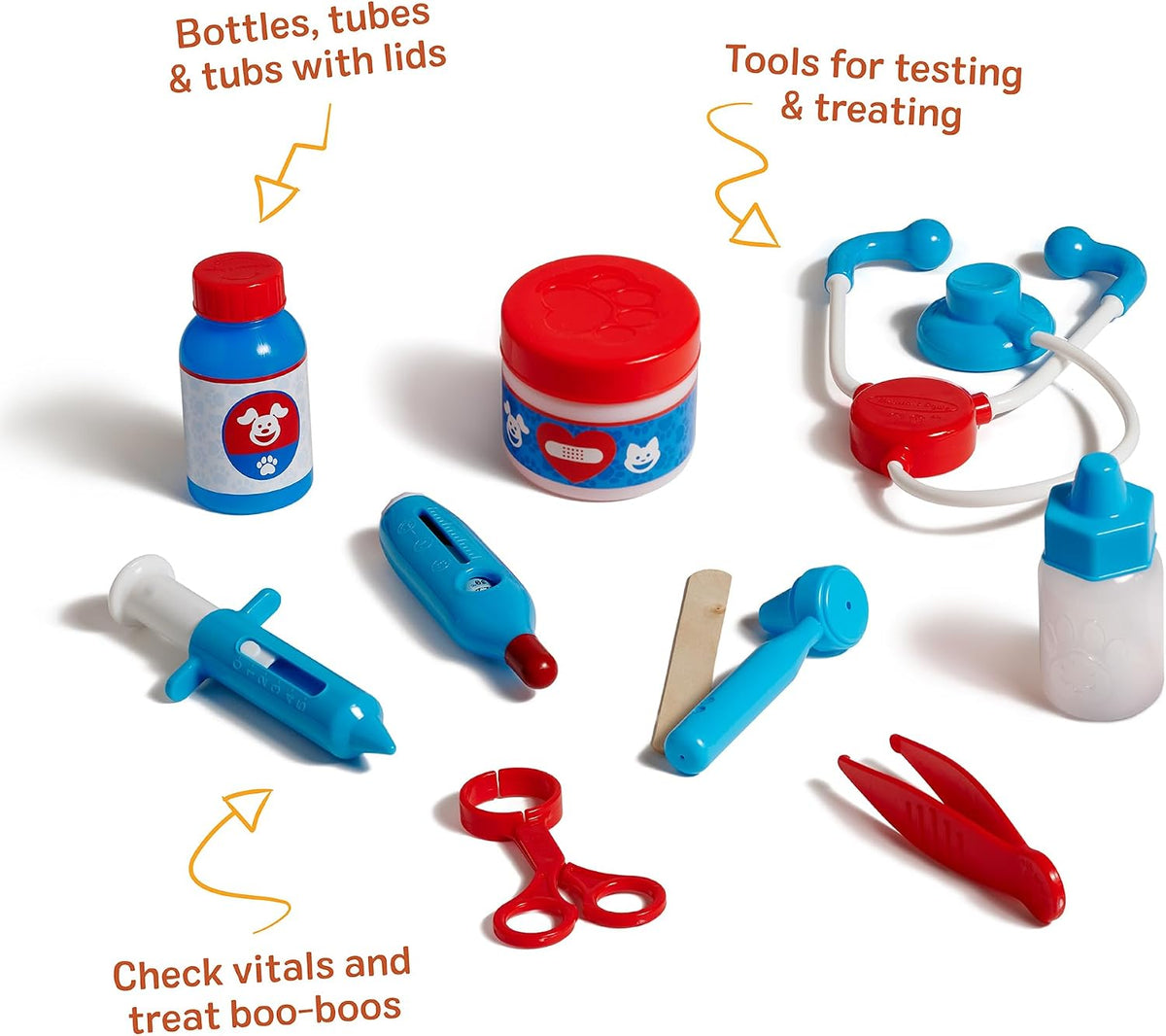 Melissa &amp; Doug Examine &amp; Treat Pet Vet Play Set \u2013 Jueg...