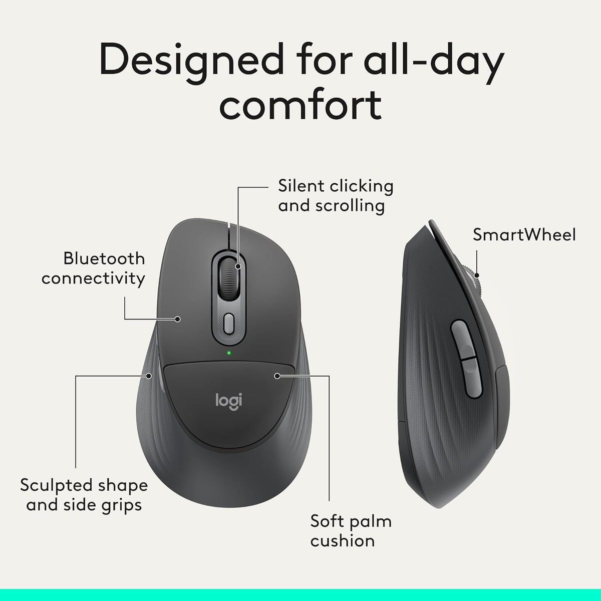 Logitech Signature Comfort Plus Combo MK880 Combo de teclado y mous...