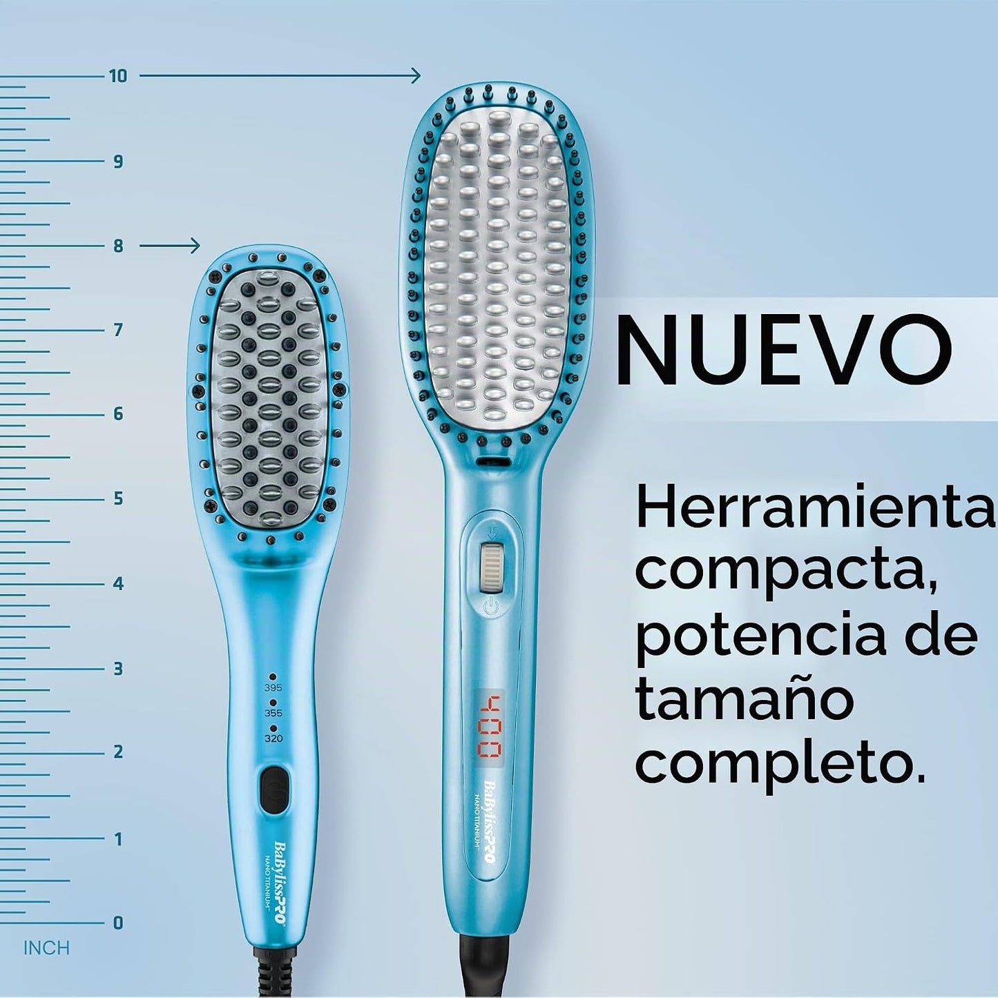 LAS HERRAMIENTAS COMPACTAS BaBylissPRO® Nano Titanium™ brindan máxi...