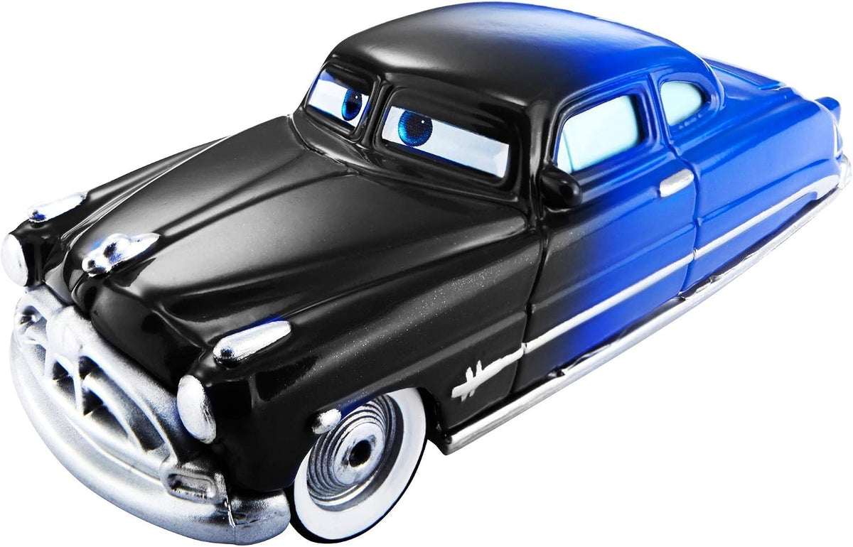 Disney\/Pixar Cars Vehículo Dog Hudson con cambio de color, azul a...