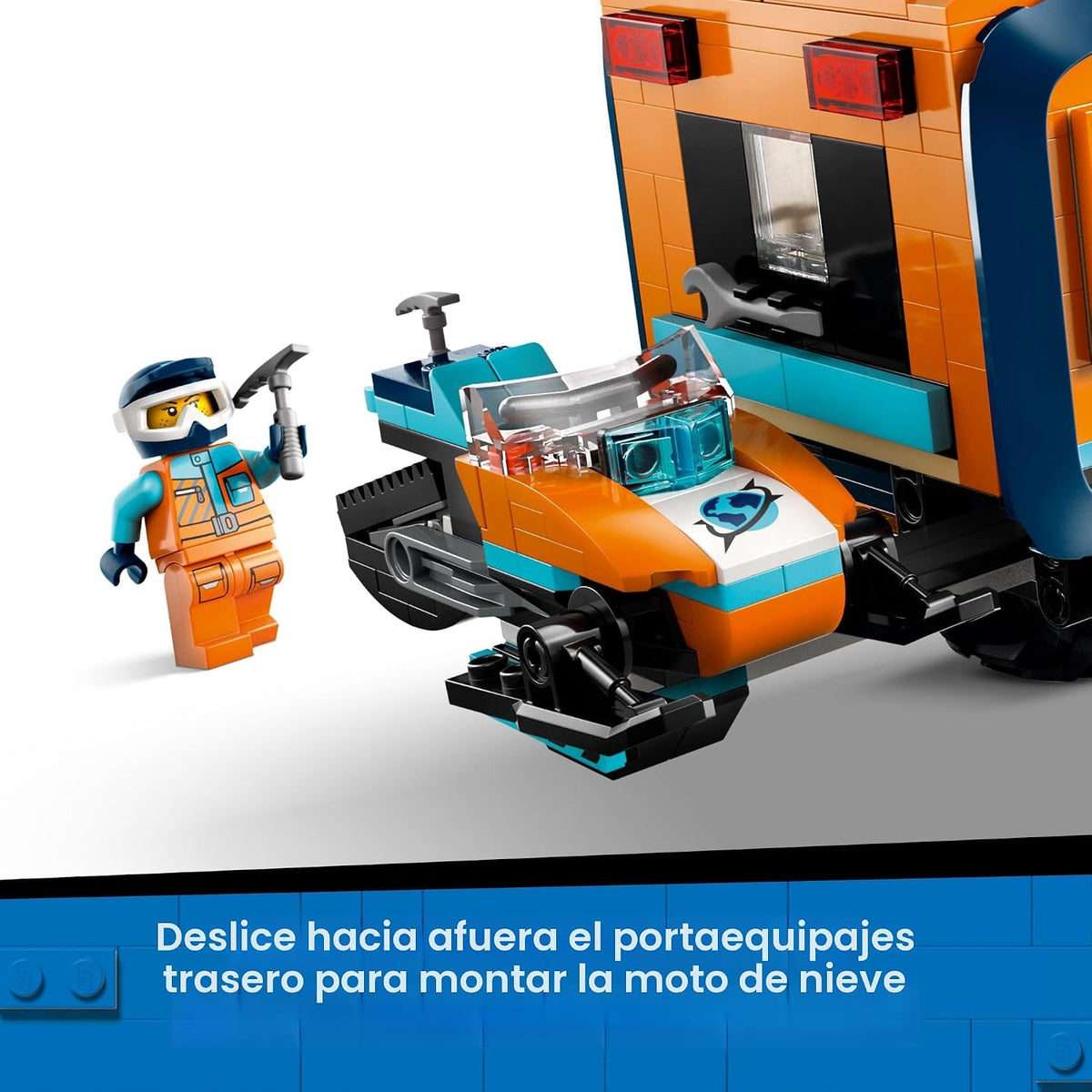 LEGO City Camión de Laboratorio Científico Explorador Ártico para C...