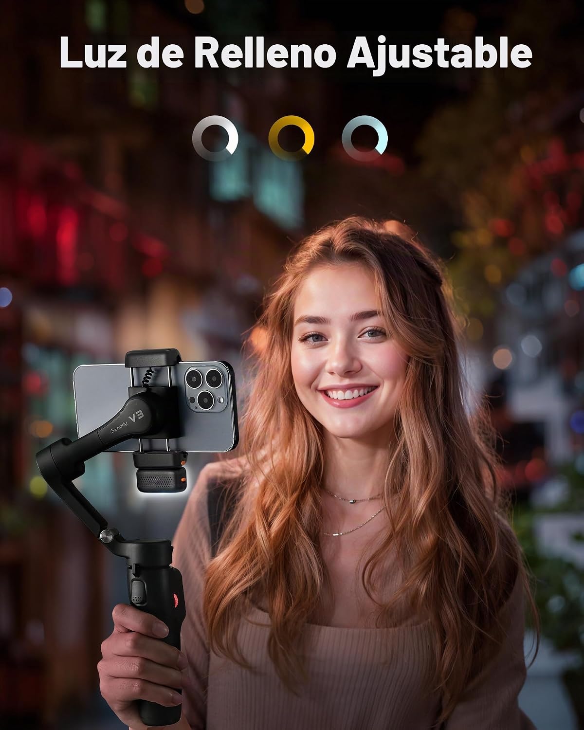 hohem iSteady V3 - Estabilizador de cardán para iPhone, cardán de t...